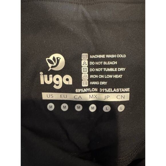 IUGA Women’s‎ High-Waisted Workout Leggings – Medium | NWOT | Soft & Stretchy - Picture 3 of 8